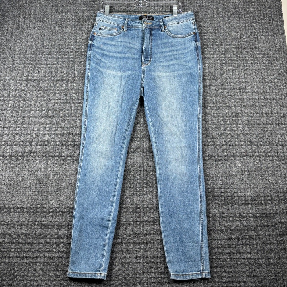 Judy Blue JB88538 Skinny Fit High Rise Stretch Jeans Size 13/31 Blue Wash